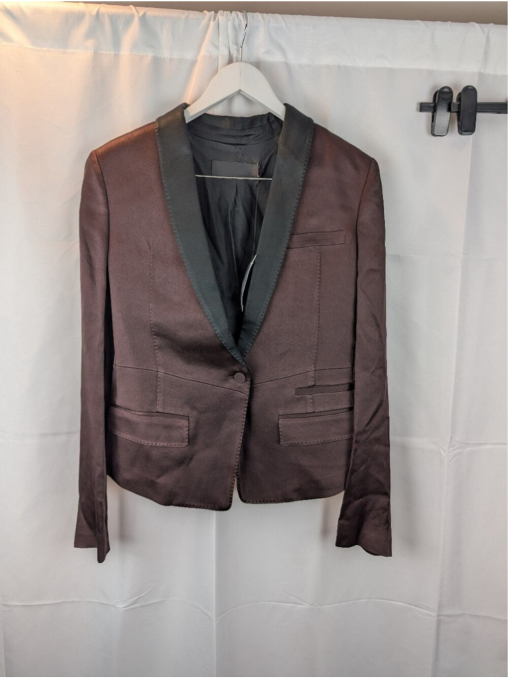 Haider Ackerman Archive FW2018 Satin Trim Blazer Size 6(38) BNWT
